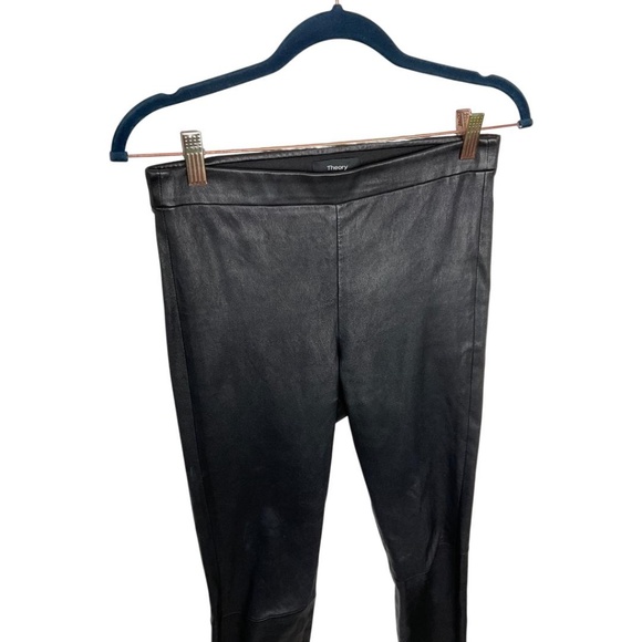 Theory Adbelle Bristol Leather Pants - Picture 5 of 10